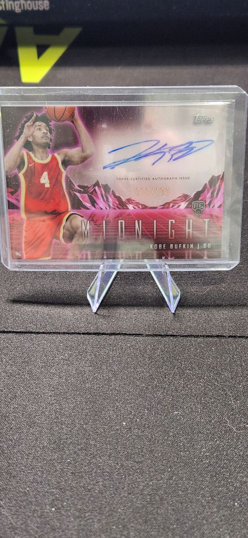 2024 Topps Kobe Bufkin Rookie Horizon Autograph