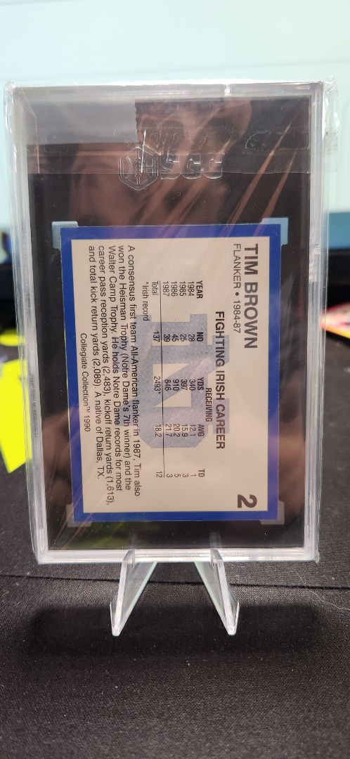 1990 Collegiate Collection Tim Brown