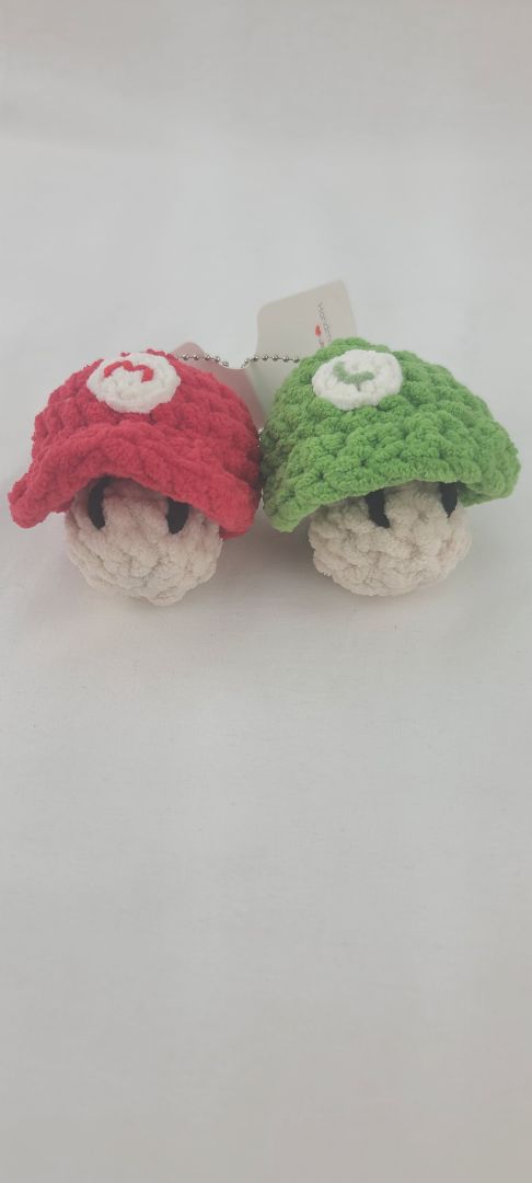 Handmade Fidget Inspired by Mario and Luigi -Set of 2