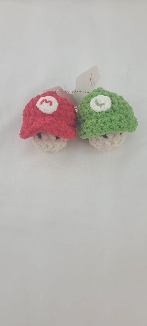Handmade Fidget Inspired by Mario and Luigi -Set of 2
