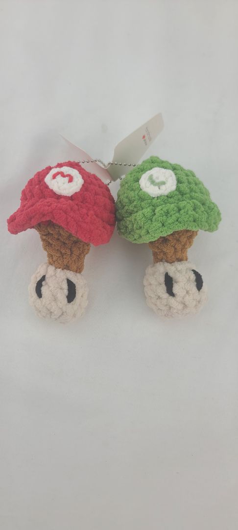 Handmade Fidget Inspired by Mario and Luigi -Set of 2