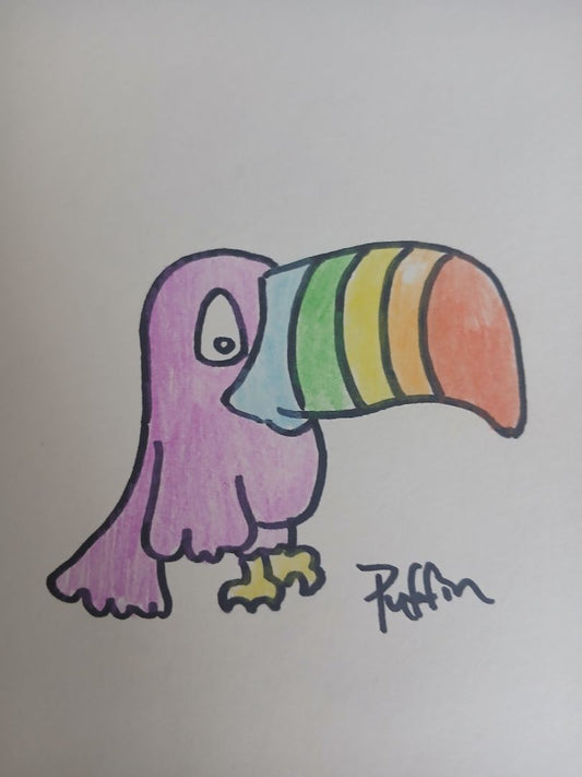 "Purple Toucan" by Puffin