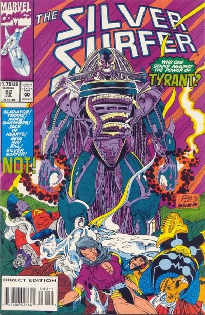 Silver Surfer, Vol. 3 #82A Direct Edition