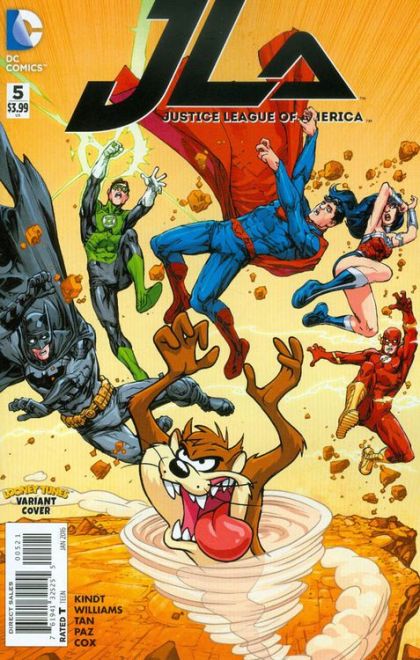 Justice League of America, Vol. 4 #5B Looney Tunes Variant Cover