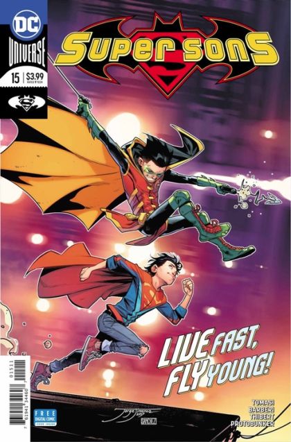 Super Sons #15A Regular Jorge Jimenez Cover