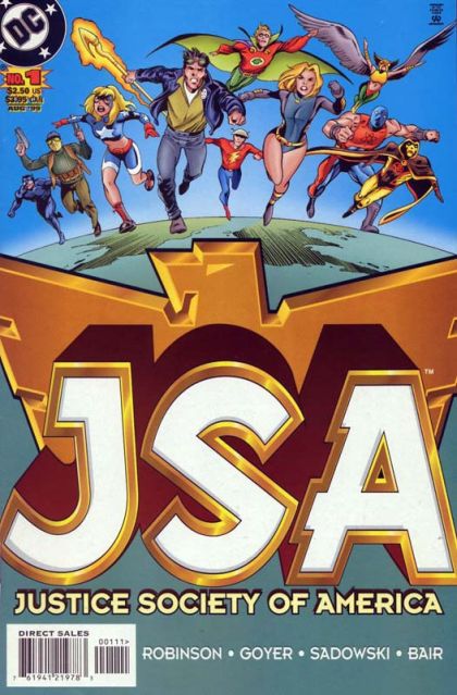 JSA, Vol. 1 #1A Direct Edition