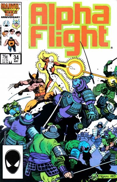 Alpha Flight, Vol. 1 #34A Direct Edition