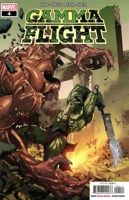 Gamma Flight, Vol. 1 #4A Regular Leinil Francis Yu Cover
