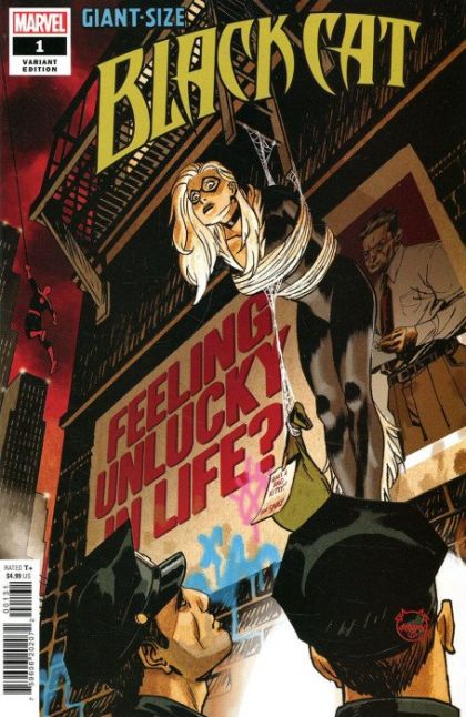 Giant-Size Black Cat: Infinity Score #1C Dave Johnson Incentive Variant