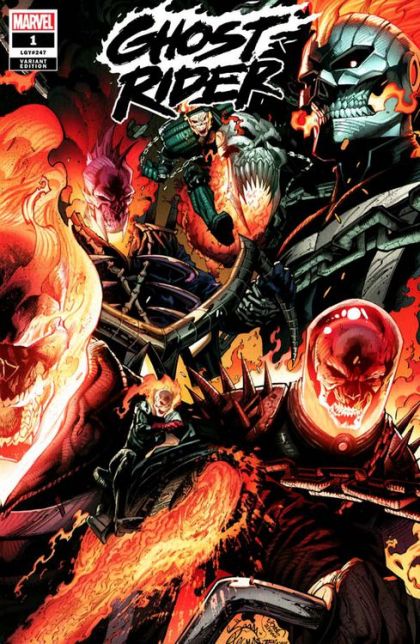 Ghost Rider, Vol. 9 #1K Ryan Stegman Wraparound Cover