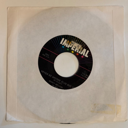RICKY NELSON - NEVER BE ANYONE ELSE BUT YOU - Vinyl