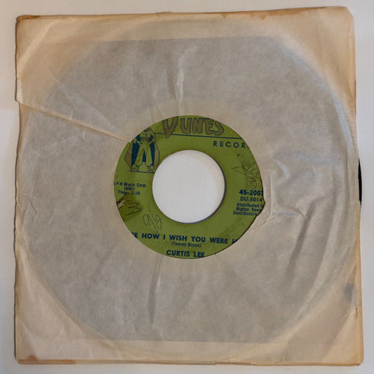 CURTIS LEE - SEE HOW I WISH YOU WERE (1961) - Vinyl