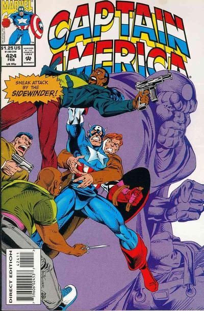 Captain America, Vol. 1 #424A Direct Edition
