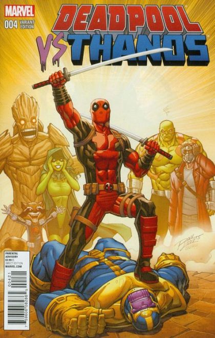 Deadpool vs. Thanos #4B