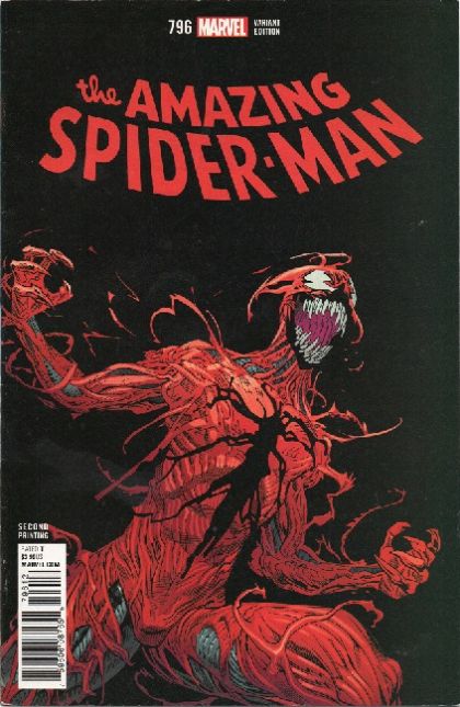The Amazing Spider-Man, Vol. 4 #796C Mike Hawthorne Second Printing Variant Cover