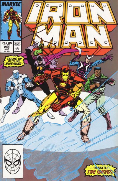 Iron Man, Vol. 1 #240A Direct Edition