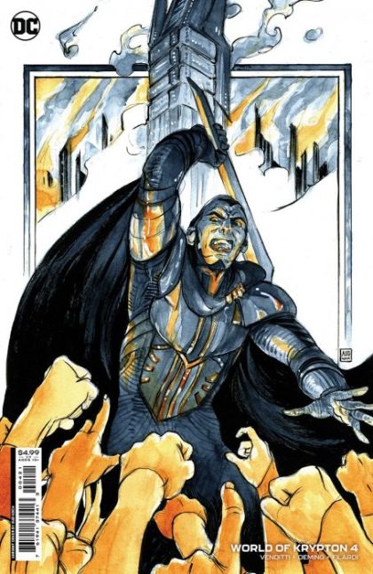 World of Krypton, Vol. 3 #4B Regular Mico Suayan Cover