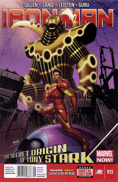 Iron Man, Vol. 5 #13B Newsstand Edition