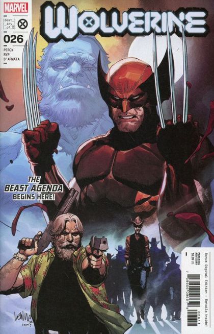 Wolverine, Vol. 7 #26A Regular Leinil Francis Yu Cover