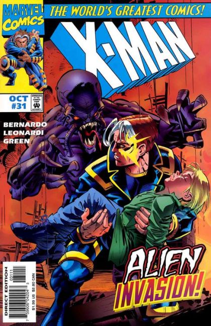 X-Man #31A Direct Edition