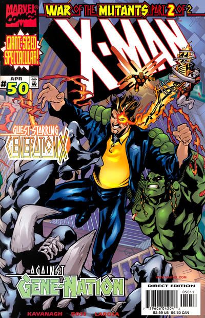 X-Man #50A Direct Edition