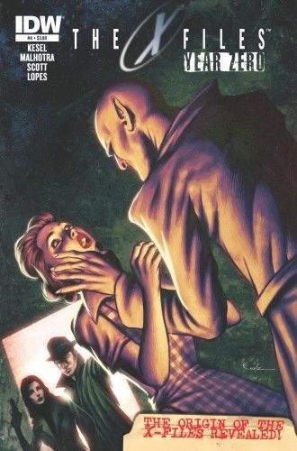 The X-Files: Year Zero #4A Regular Cover