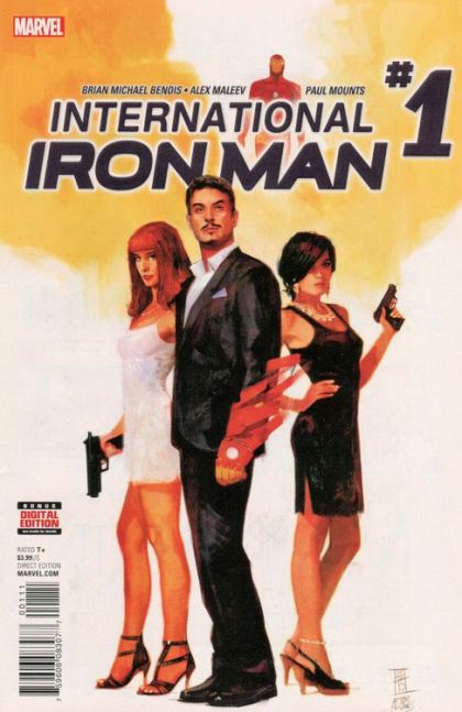 International Iron Man, Vol. 1 #1A Alex Maleev Regular Cover