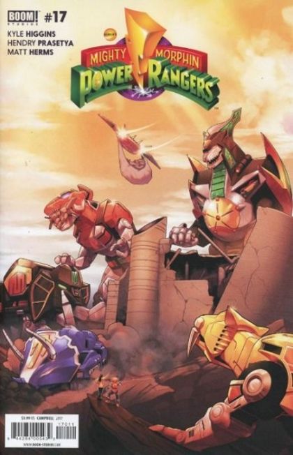 Mighty Morphin Power Rangers, Vol. 1 (Boom! Studios) #17A Jamal Campbell Regular