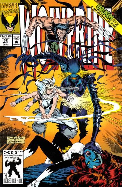 Wolverine, Vol. 2 #52A Direct Edition