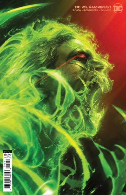 DC vs. Vampires #2B Francesco Mattina Card Stock Variant