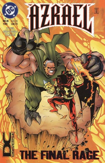 Azrael, Vol. 1 #20C DC Universe Logo