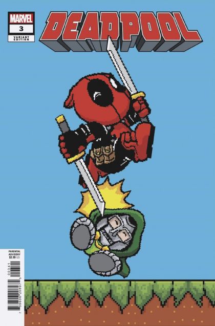 Deadpool, Vol. 9 #3D Matthew Waite 8-Bit Variant