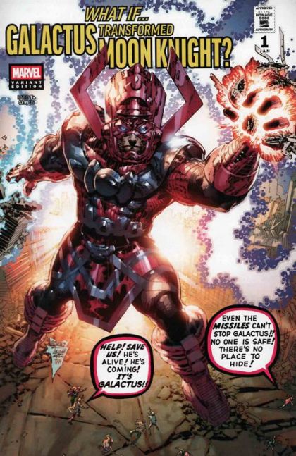 What If...? Galactus Transformed Moon Knight #1B Philip Tan Homage Variant