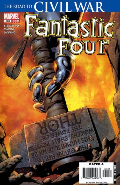 Fantastic Four, Vol. 3 #536A Direct Edition