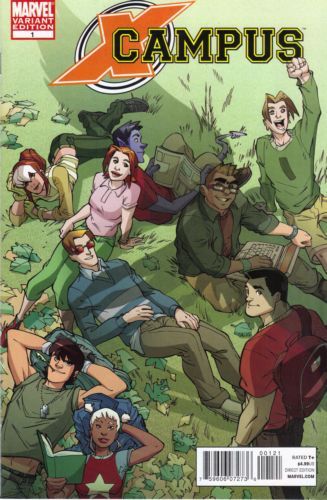 X-Campus #1B Denis Medri Variant Cover