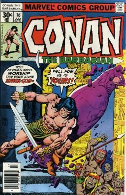 Conan the Barbarian, Vol. 1 #76A 30¢ Cover Price