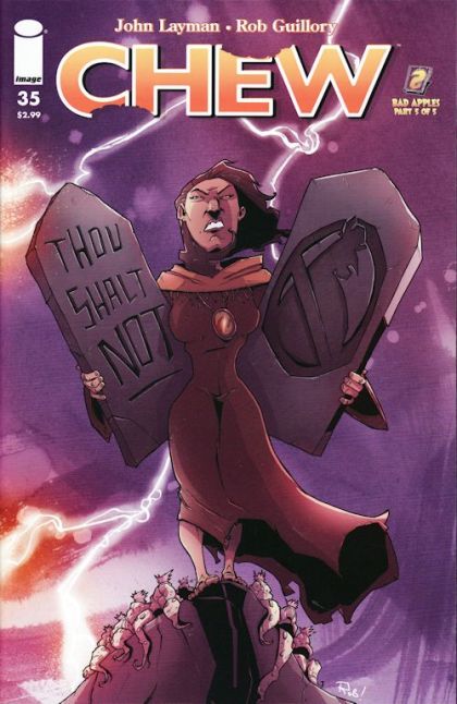 Chew #35A Rob Guillory Regular Cover