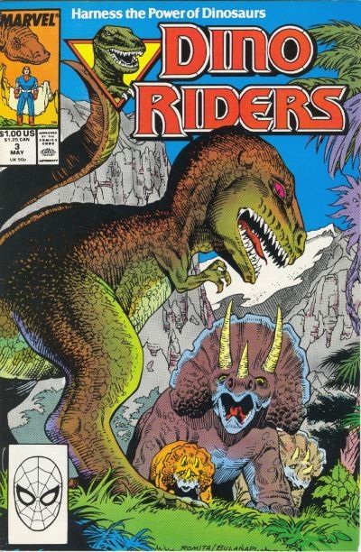 Dino Riders #3A Direct Edition