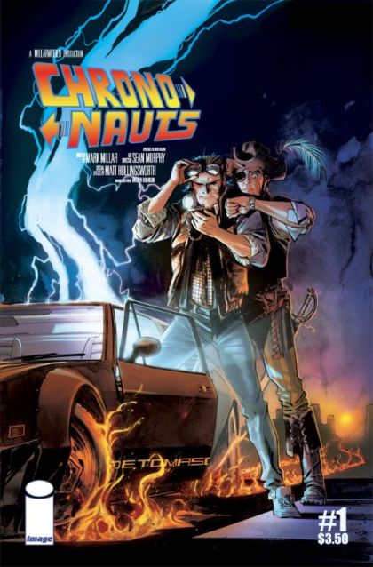 Chrononauts #1I 2nd Printing Drew Struzan homage