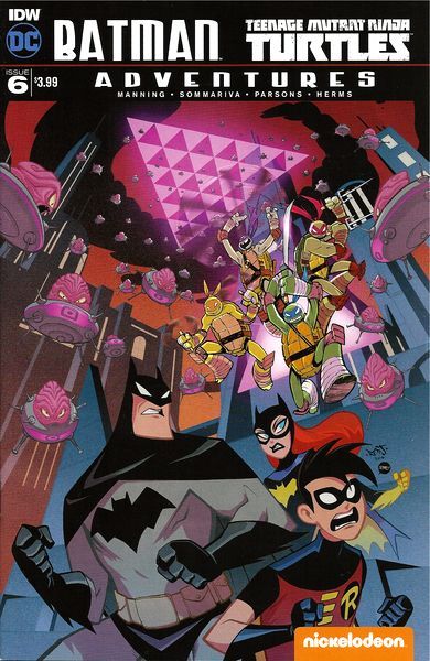 Batman / Teenage Mutant Ninja Turtles Adventures #6A Regular Jon Sommariva Cover
