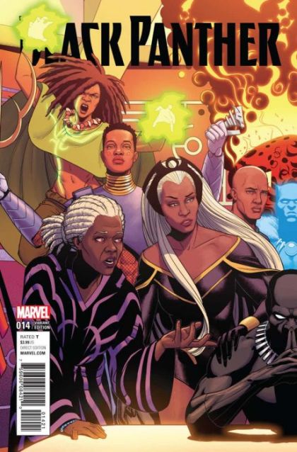 Black Panther, Vol. 6 #14B Jamie McKelvie Connecting Variant