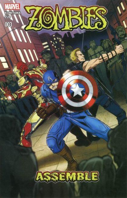 Zombies: Assemble #3A Regular Kiichi Mizushima Cover