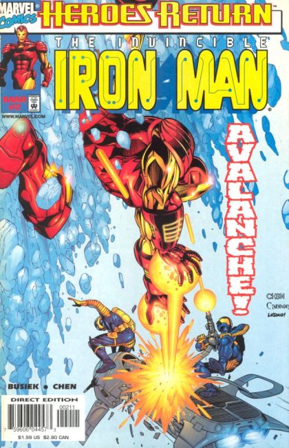 Iron Man, Vol. 3 #2A Direct Edition