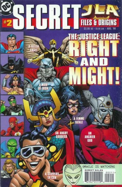 JLA Secret Files and Origins #2A Direct Edition