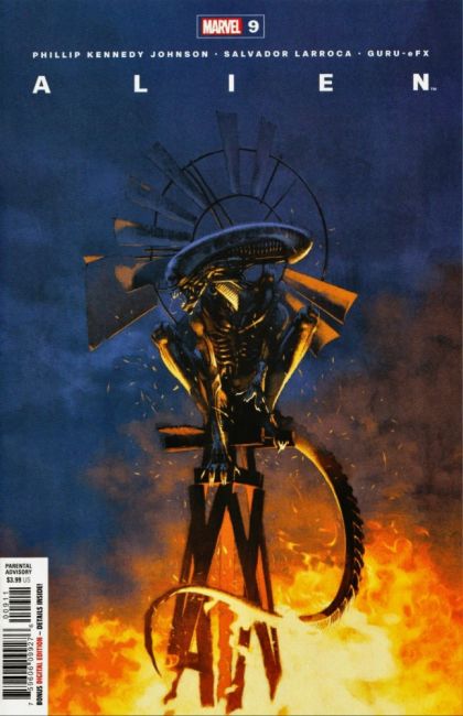 Alien, Vol. 1 (Marvel Comics) #9A Regular Marc Aspinall Cover