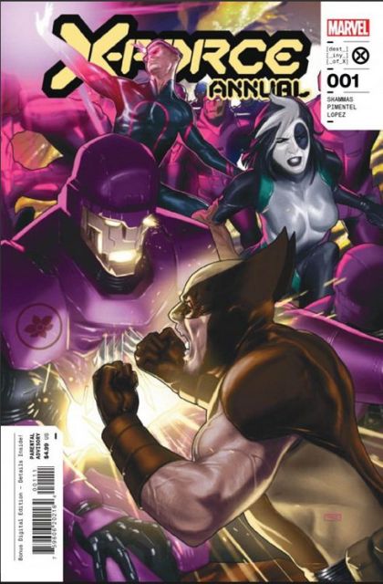 X-Force, Vol. 6 Annual #1A Regular Taurin Clarke Cover