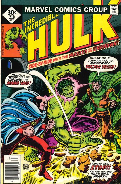 The Incredible Hulk, Vol. 1 #210A Whitman Variant
