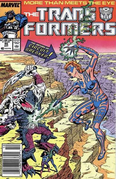 Transformers (Marvel) #45B Newsstand Edition