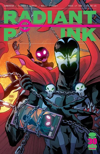 Radiant Pink #1K 2nd Printing Emma Kubert Spawn Homage