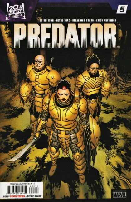 Predator (Marvel Comics), Vol. 2 #5A Giuseppe Camuncoli Regular